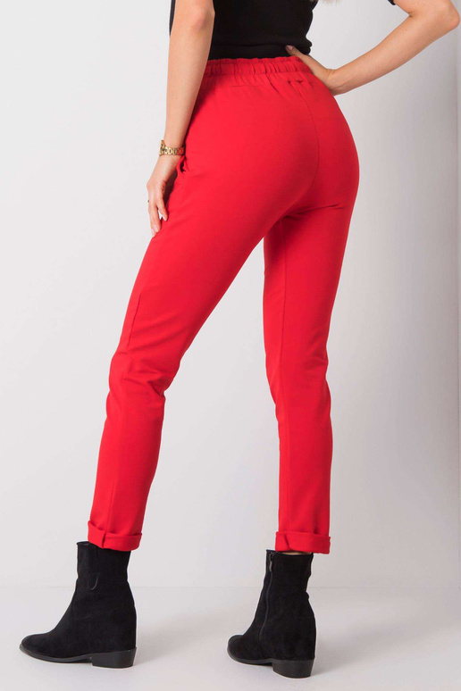 Raudonos Molly sportinės kelnės