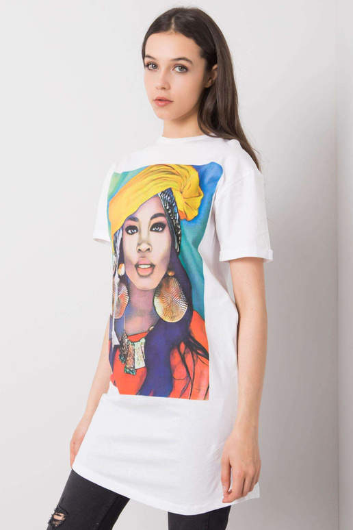 Balta tunika su raštu Dorothea SUBLEVEL Balta tunika su raštu Dorothea SUBLEVEL