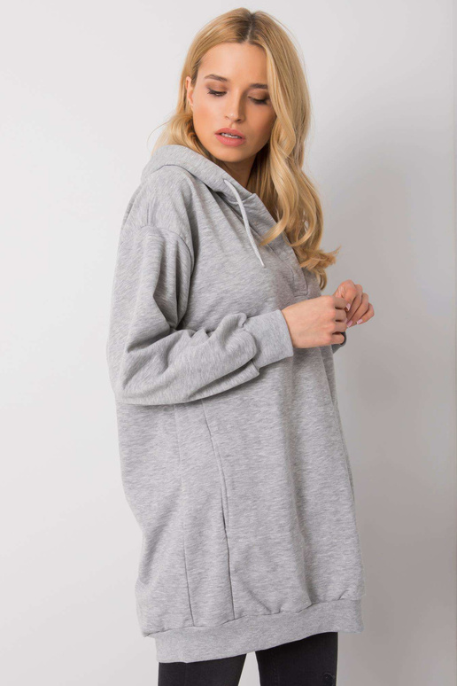 Pilkas alyvuogių džemperis Pilkas alyvuogių džemperis