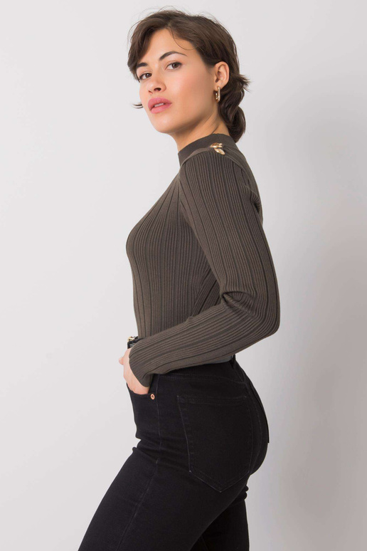 Chaki spalvos megztinis Millah Chaki spalvos megztinis Millah