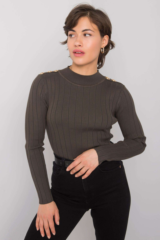 Chaki spalvos megztinis Millah Chaki spalvos megztinis Millah