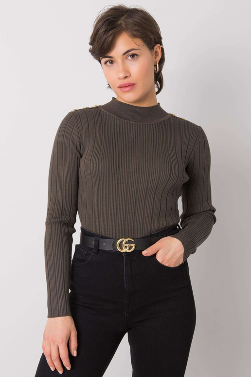 Chaki spalvos megztinis Millah Chaki spalvos megztinis Millah