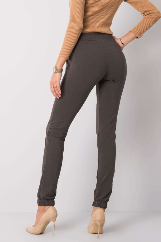 Tamsios chaki spalvos kelnės Limma