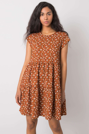Ruda oversized suknelė Eve STITCH & SOUL