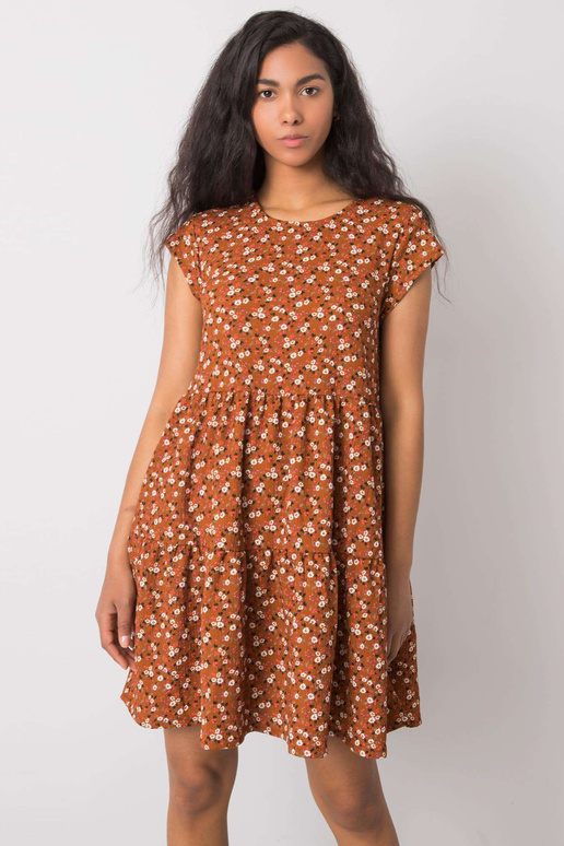 Ruda oversized suknelė Eve STITCH & SOUL