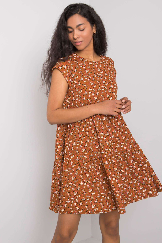 Ruda oversized suknelė Eve STITCH & SOUL