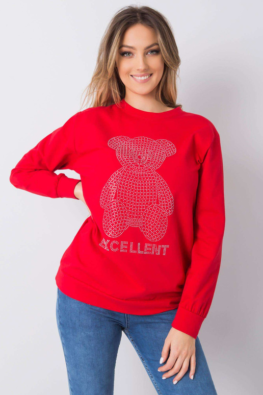 Raudonas megztinis su Darla... Raudonas megztinis su Darla...