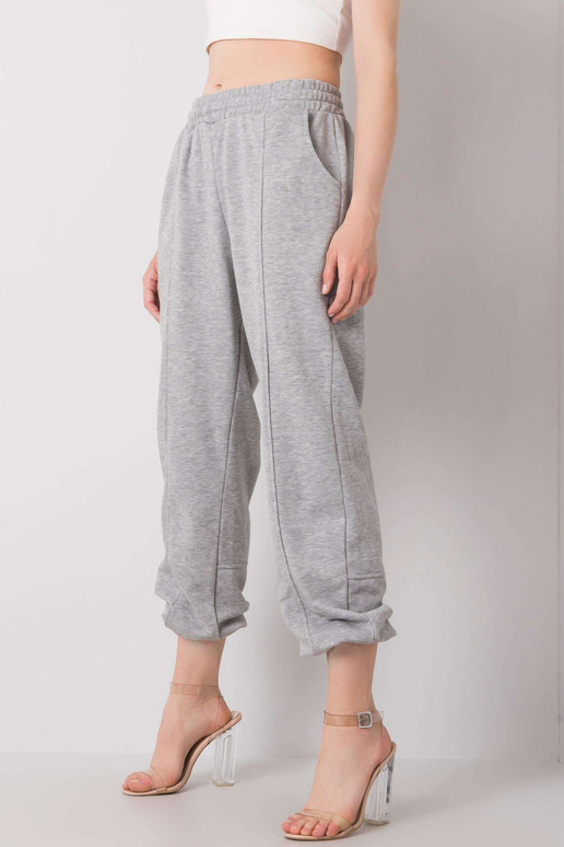 Pilkos spalvos Maye sportinės kelnės