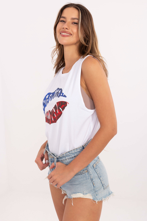 Baltas viršus su raštu Candela RUE PARIS