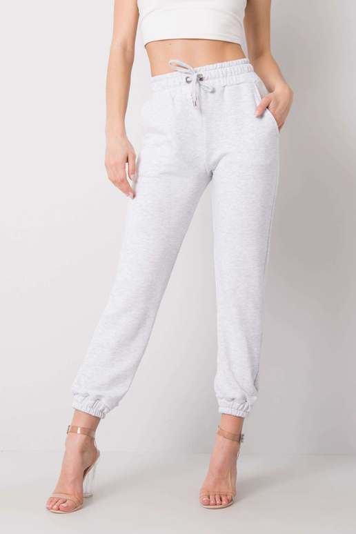 Šviesiai pilkos melanžinės kelnės...