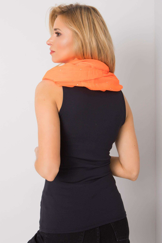 Fluo oranžinis kaminas su blizgiomis...