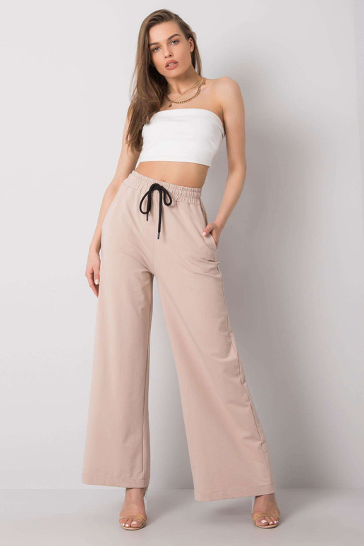 Smėlio spalvos sportinės kelnės Abril