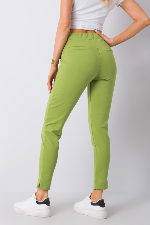 Šviesiai žalios kelnės Nina