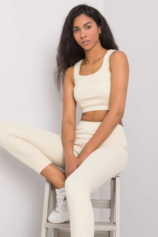 Smėlio spalvos sportinis rinkinys Sue... Smėlio spalvos sportinis rinkinys Sue...