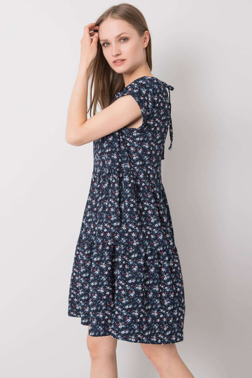 Tamsiai mėlyna oversize suknelė Eve STITCH & SOUL 2