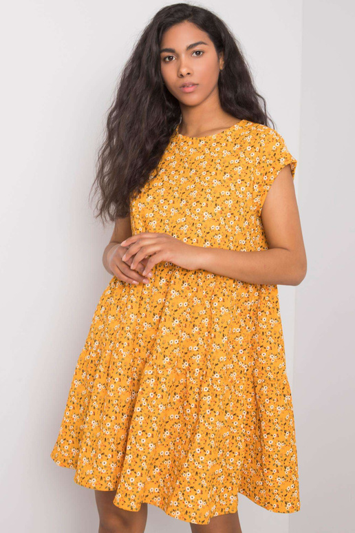Geltona oversize suknelė Eve STITCH & SOUL