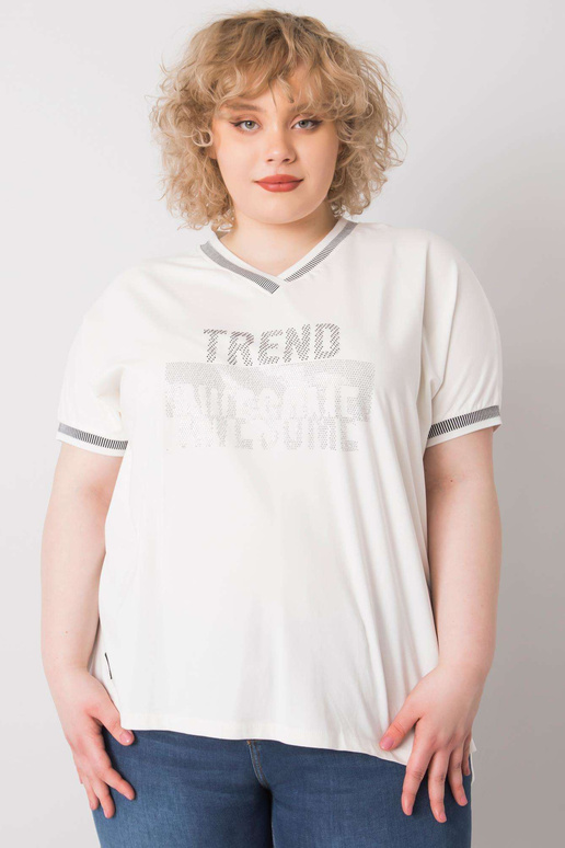 Balta plius dydžio palaidinė su Billi... Balta plius dydžio palaidinė su Billi...