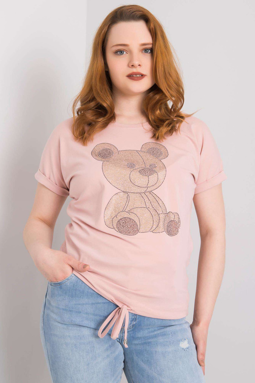 Purvina rožinė plius dydžio palaidinė...