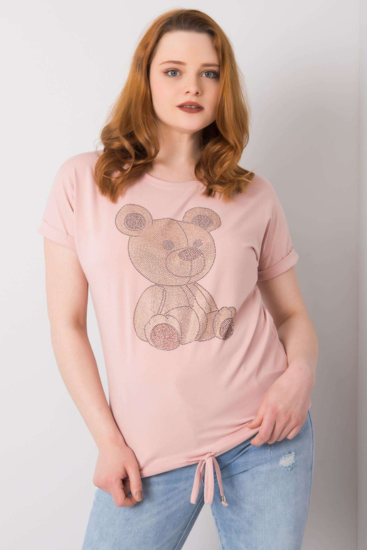 Purvina rožinė plius dydžio palaidinė...