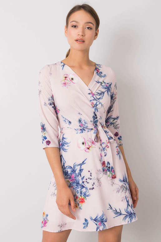 Šviesiai rožinė suknelė su Elise raštais