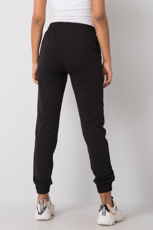 Juodos Sawyer sportinės kelnės