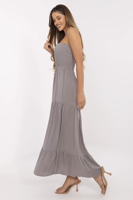 Giuseppina FRESH MADE pilka maxi suknelė Giuseppina FRESH MADE pilka maxi suknelė