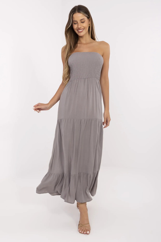 Giuseppina FRESH MADE pilka maxi suknelė Giuseppina FRESH MADE pilka maxi suknelė