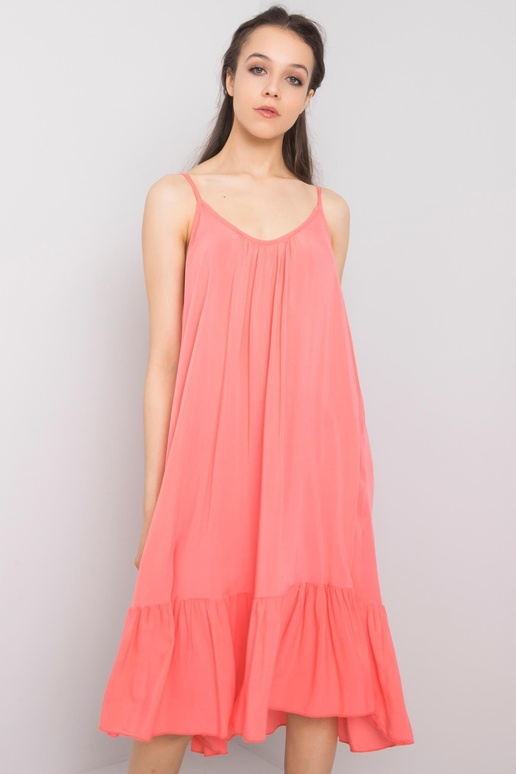 Madilyn OCH BELLA Coral Ruffle suknelė