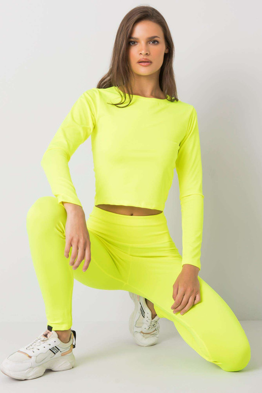 Fluo geltonas sportinis rinkinys Patrice