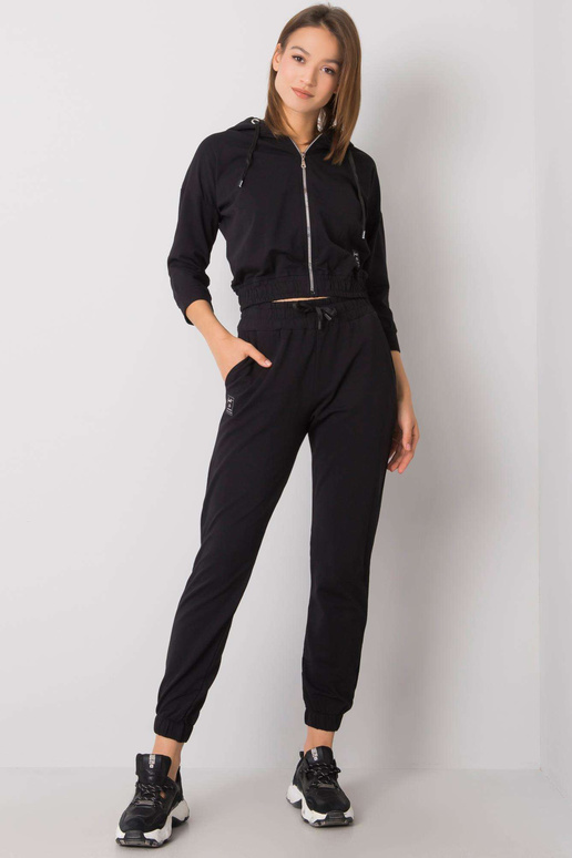 Juodas moteriškas rinkinys Aceline Juodas moteriškas rinkinys Aceline