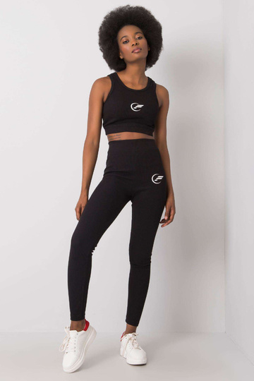 Juodas sportinis rinkinys Hailie FOR FITNESS 2