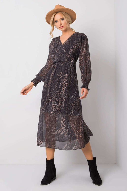 Suknelė-TW-SK-BI-9033.75-juoda-smėlio... Suknelė-TW-SK-BI-9033.75-juoda-smėlio...