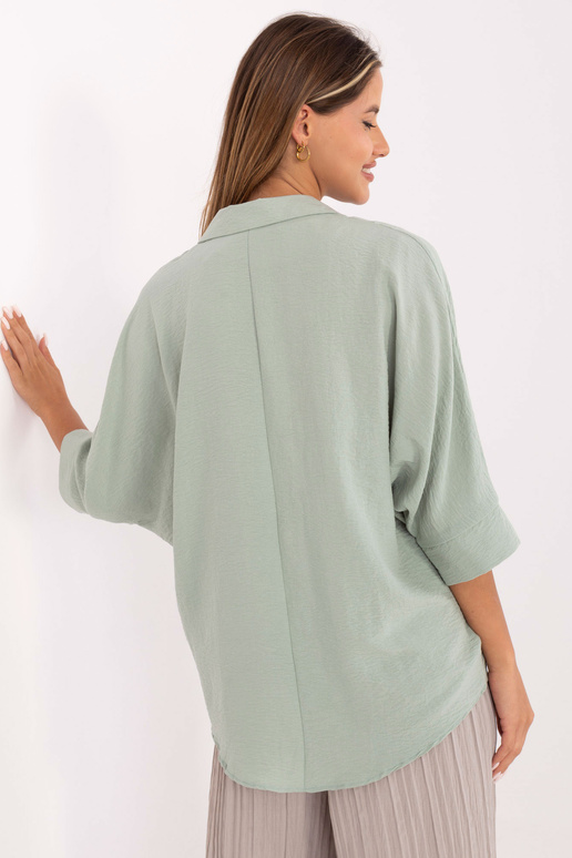 Mayra RUE PARIS šviesiai žali marškiniai Mayra RUE PARIS šviesiai žali marškiniai