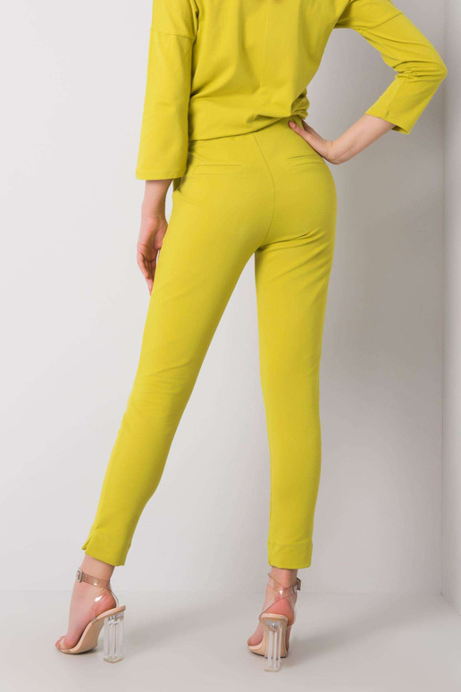 Šviesiai žalios kelnės Nina