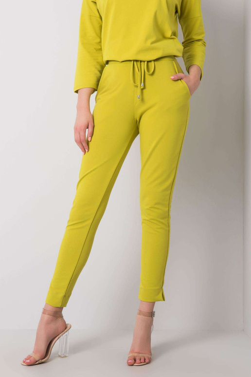 Šviesiai žalios kelnės Nina