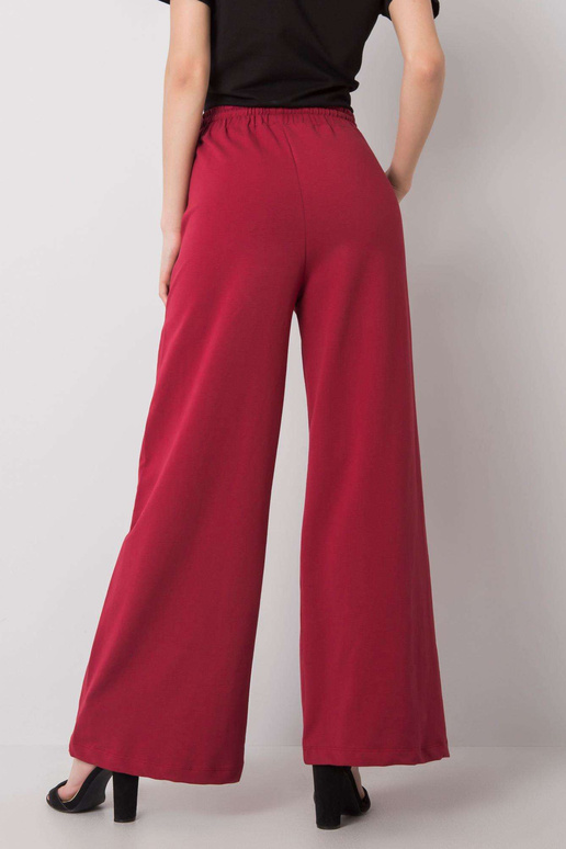 Bordo spalvos sportinės kelnės Abril