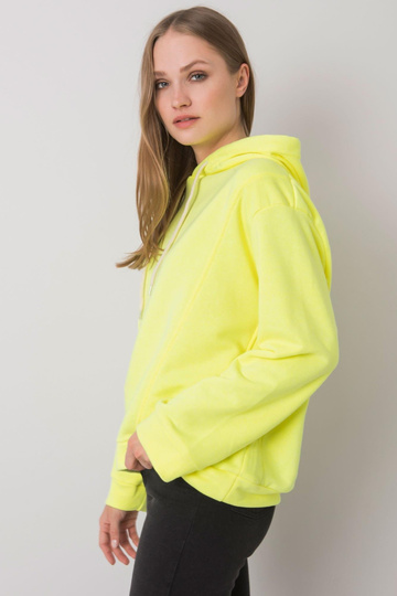 Fluo geltonas Hoodie Emy
