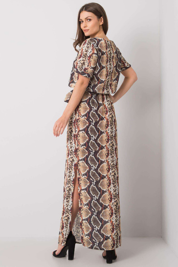 Smėlio spalvos suknelė su...