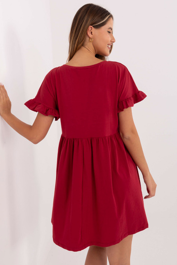 Bordo spalvos suknelė Marietta RUE PARIS 2