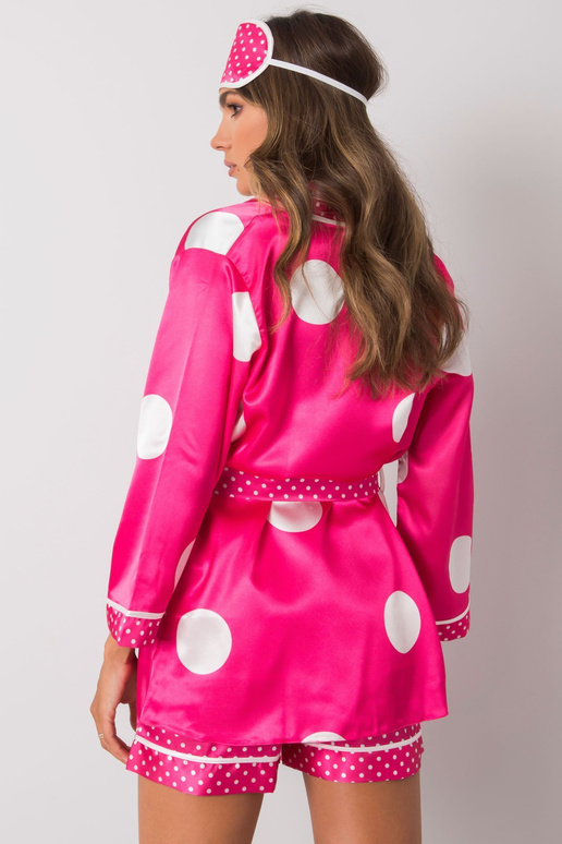 Fuksijos spalvos moterų naktinis...