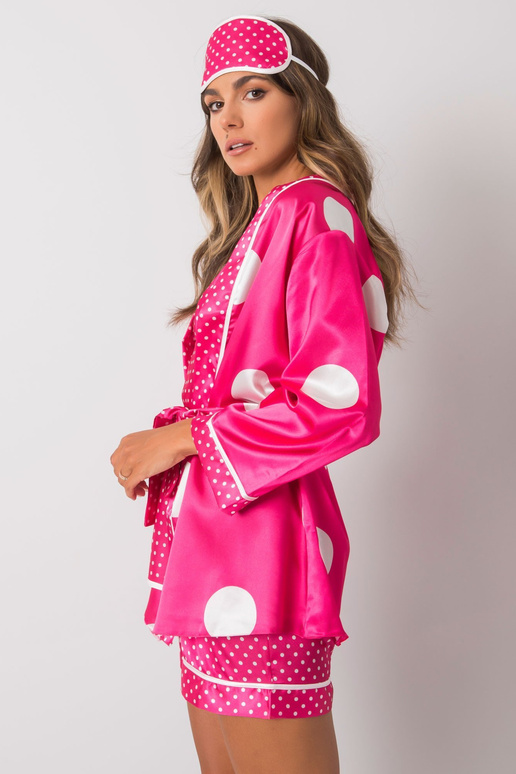 Fuksijos spalvos moterų naktinis...