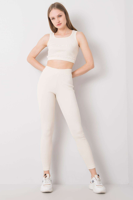 Ecru sportinis rinkinys Sue FOR FITNESS