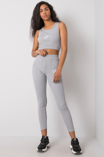 Pilkas sportinis rinkinys Hailie FOR FITNESS 2