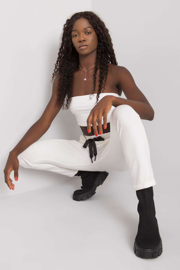 Ecru sportinės kelnės Hadley 2