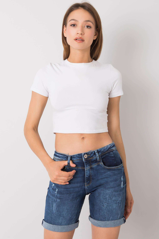 Mėlyni džinsiniai šortai moterims... Mėlyni džinsiniai šortai moterims...