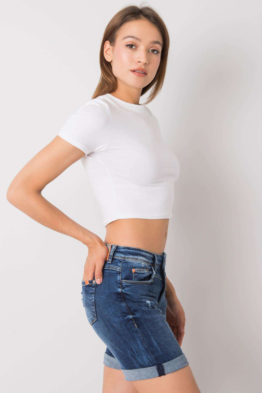 Mėlyni džinsiniai šortai moterims... Mėlyni džinsiniai šortai moterims...