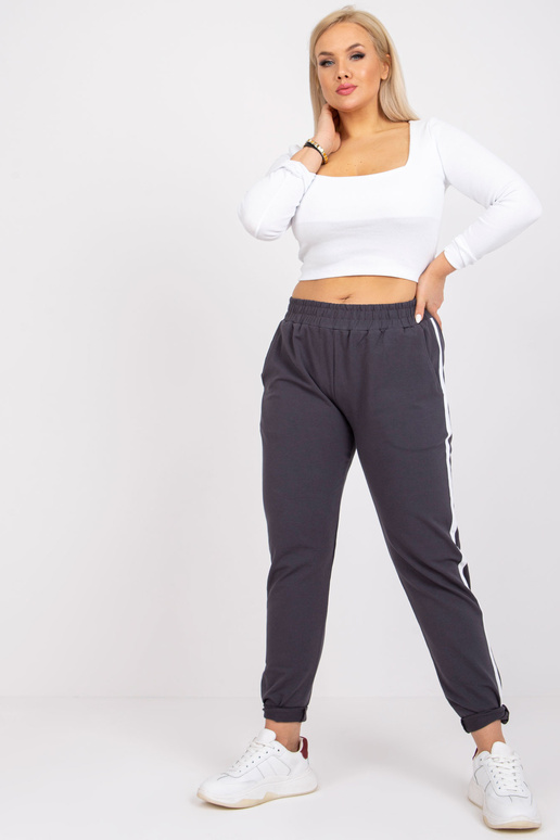 Kairi plius dydžio moteriškos grafito...