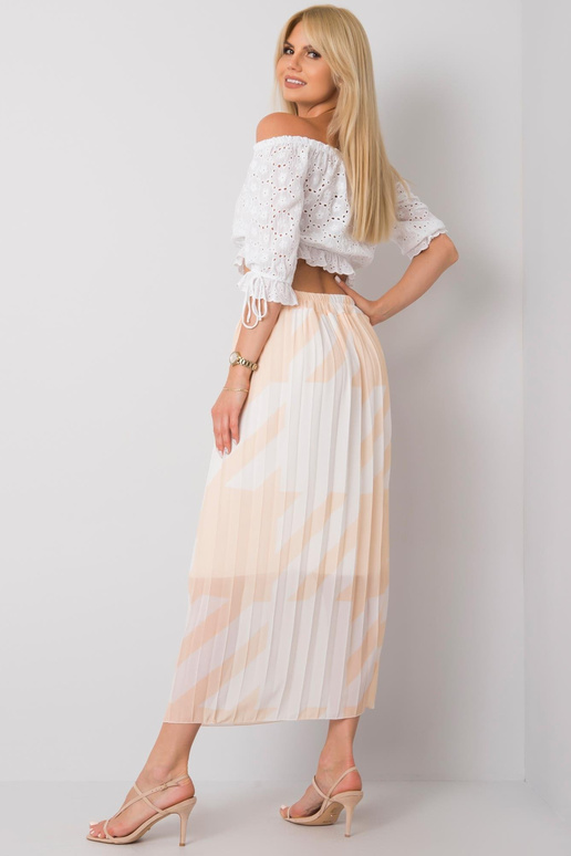 Smėlio spalvos plisuotas Maxi sijonas...