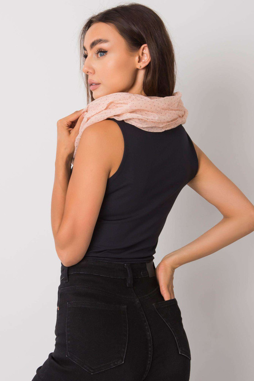 Persikų ir pilkos spalvos taškuotas...