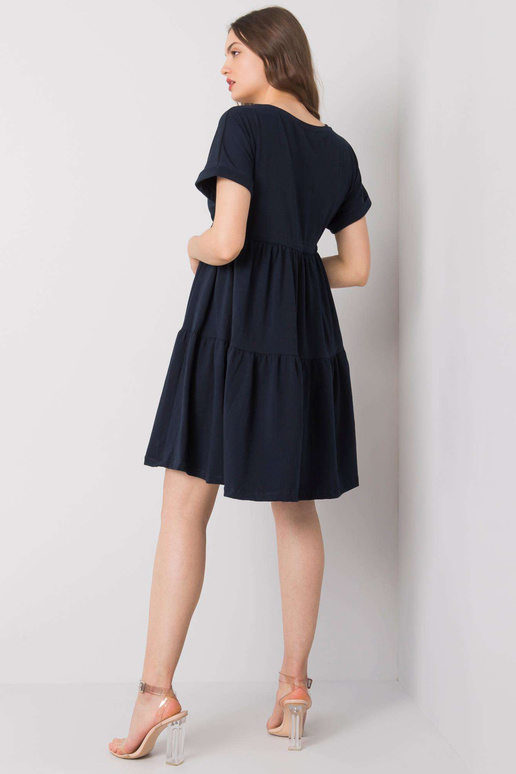 Tamsiai mėlyna laisvalaikio suknelė...